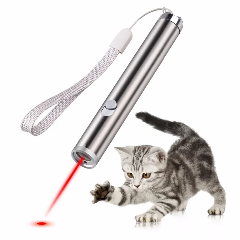 Cat Chaser Toys 2 in 1 Multi Function Funny Cats Laser Toy Interactive Battery Operated LED Light Pointer Exercise Training Tool
Cat Chaser Toys 2 in 1 Multi Function Funny Cats Laser Toy Interactive Battery Operated LED Light Pointer Exercise Training Tool