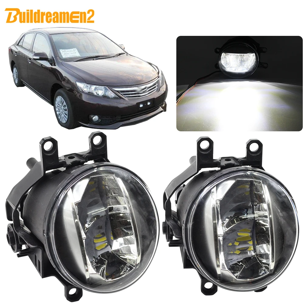 Buildreamen2 For Toyota Allion 2/ii 2007 2008 2009 2010 Car LED Bulb Front Fog Light DRL Daytime Running Light White 12V
Buildreamen2 For Toyota Allion 2/ii 2007 2008 2009 2010 Car LED Bulb Front Fog Light DRL Daytime Running Light White 12V