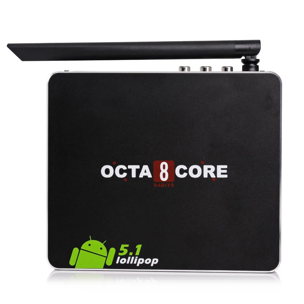 5PCS CSA90 2g/16g Andriod 5.1 Smart TV Box Remote Control Octa Core RK3368 4K freeship