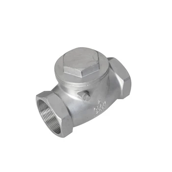 1-1/2" BSP Female Thread 304 Stainless Steel Check Valve One Way Non-return Valve For Water Oil Gas
1-1/2" BSP Female Thread 304 Stainless Steel Check Valve One Way Non-return Valve For Water Oil Gas
