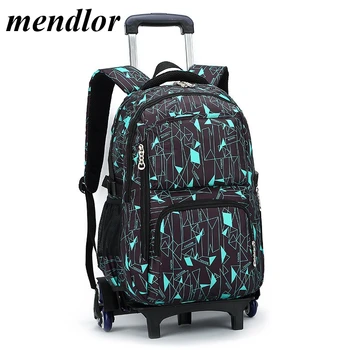 Latest Removable Children School Bags With 3 Wheels Stairs Kids boys girls Trolley Schoolbag Luggage Book Bags Wheeled Backpack
Latest Removable Children School Bags With 3 Wheels Stairs Kids boys girls Trolley Schoolbag Luggage Book Bags Wheeled Backpack