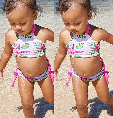 1-6T Baby Kids Girls Flower Floral Printed Bikini Set Swimsuit Summer Two-Pieces Swimwear Bather Clothes
1-6T Baby Kids Girls Flower Floral Printed Bikini Set Swimsuit Summer Two-Pieces Swimwear Bather Clothes