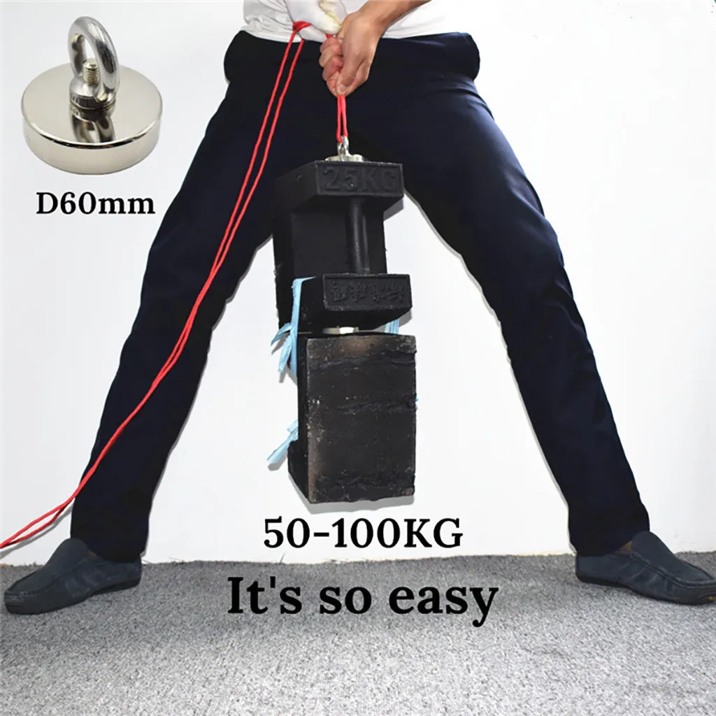 Powerful Magnetic Hooks Round Heavy Duty Neodymium Magnet Hook Rescue Fishing Equipment Hold Creative hook Surfaces Not Scratch
Powerful Magnetic Hooks Round Heavy Duty Neodymium Magnet Hook Rescue Fishing Equipment Hold Creative hook Surfaces Not Scratch