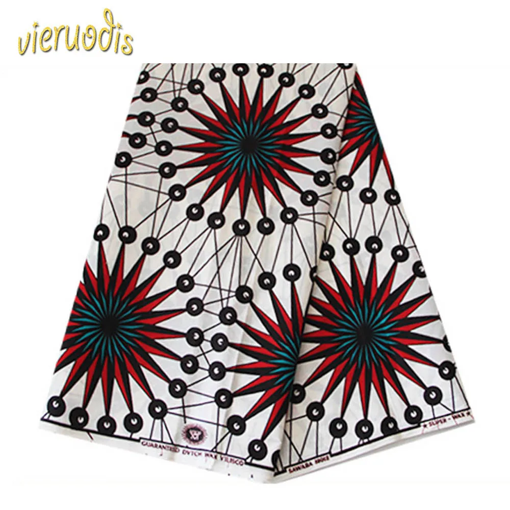6 Yards African Wax Prints Fabric 100% Cotton Fabrics Material Dashiki Printed Real Floral for Dress A000263
6 Yards African Wax Prints Fabric 100% Cotton Fabrics Material Dashiki Printed Real Floral for Dress A000263