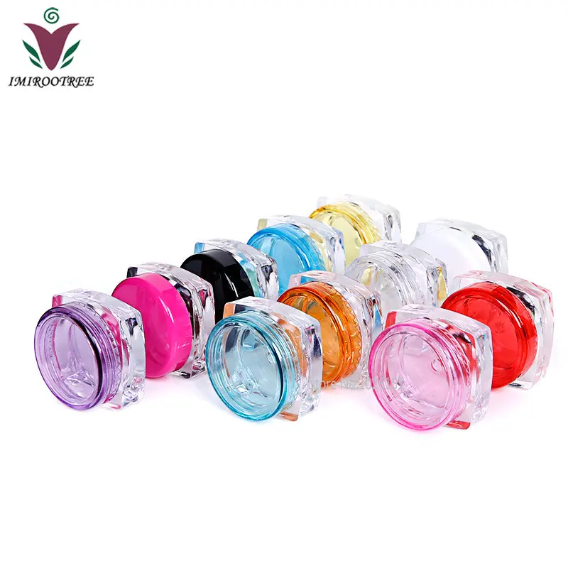 100pcs 3 gram 3g square base jars plastic small cosmetic sample jars, empty cream jars cosmetic packaging
100pcs 3 gram 3g square base jars plastic small cosmetic sample jars, empty cream jars cosmetic packaging