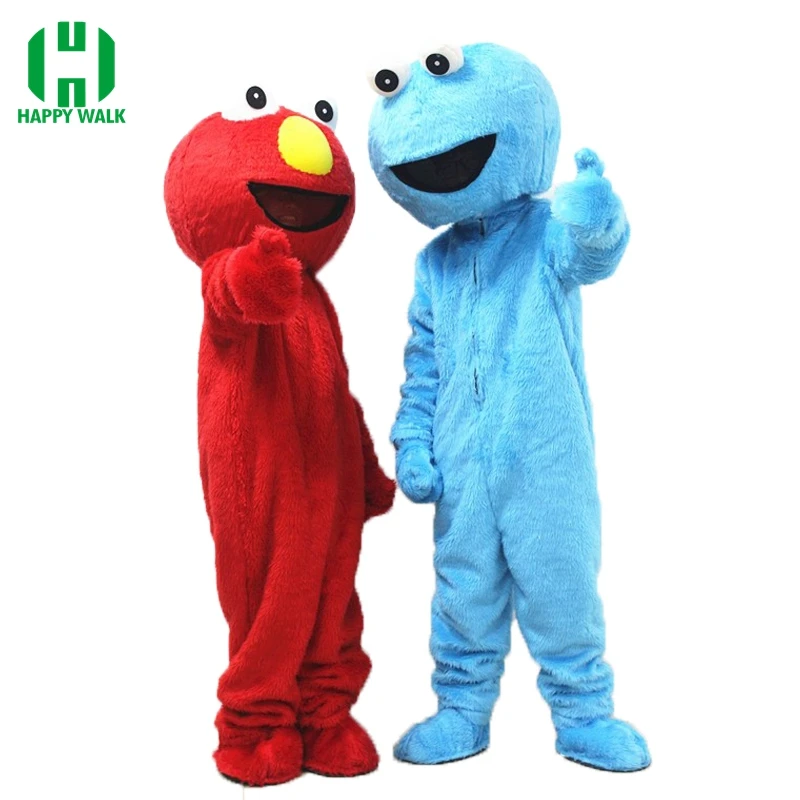 Red Elmo Blue Cookie Monster Mascot Costume Sesame Street Adult Mascot Costumes EPE Material Cartoon Imitation Cosplay Clothes
Red Elmo Blue Cookie Monster Mascot Costume Sesame Street Adult Mascot Costumes EPE Material Cartoon Imitation Cosplay Clothes