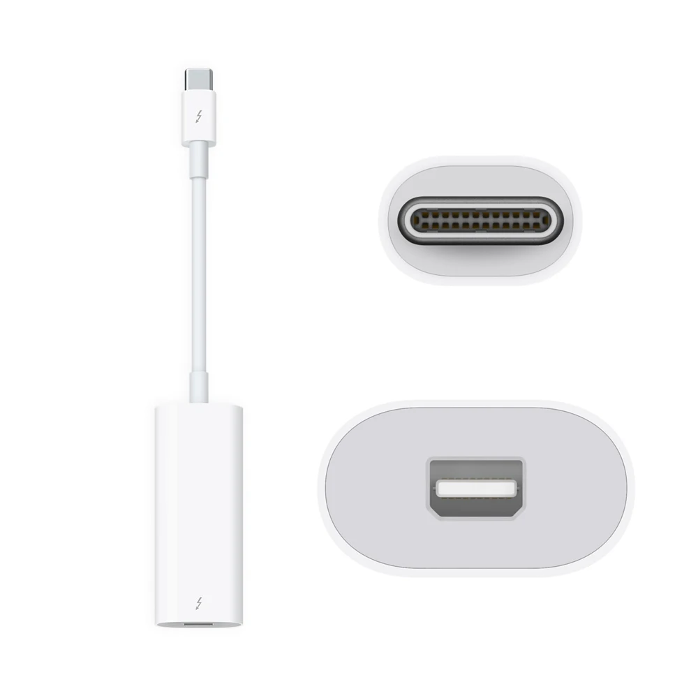 10pcs/lot Chenyang 40Gbps USB-C Thunderbolt 3 Port to Thunderbolt 2 Adapter for 2016 Macbook Pro Display MC914 & Hard Disk
10pcs/lot Chenyang 40Gbps USB-C Thunderbolt 3 Port to Thunderbolt 2 Adapter for 2016 Macbook Pro Display MC914 & Hard Disk