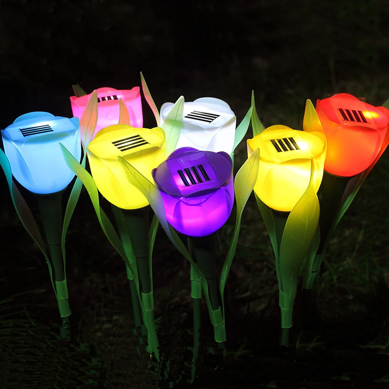 Brand New Tulip Plastic Solar Powered Flower Non-electric Light Gifts Garden Christmas Festival Decoration Novelty Gag Toys
Brand New Tulip Plastic Solar Powered Flower Non-electric Light Gifts Garden Christmas Festival Decoration Novelty Gag Toys