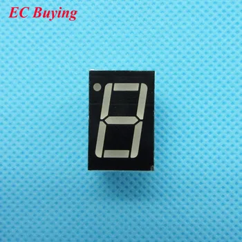 50pcs 1 bit 1bit Digital Tube Common Anode Positive Digital Tube 0.56" 0.56in. Red LED Display 7 Segment Digit
50pcs 1 bit 1bit Digital Tube Common Anode Positive Digital Tube 0.56" 0.56in. Red LED Display 7 Segment Digit