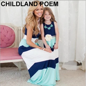 2016 summer Mother Daughter Dress stripe matching mother daughter clothes Family look Mom And Daughter dress ropa mama e hija
2016 summer Mother Daughter Dress stripe matching mother daughter clothes Family look Mom And Daughter dress ropa mama e hija