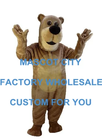 Long Gloves Cartoon bear Mascot Costume Foam Head With Helmet Good Quality Adult Size Mascotte Outfit Suit Fancy Dress SW536
Long Gloves Cartoon bear Mascot Costume Foam Head With Helmet Good Quality Adult Size Mascotte Outfit Suit Fancy Dress SW536