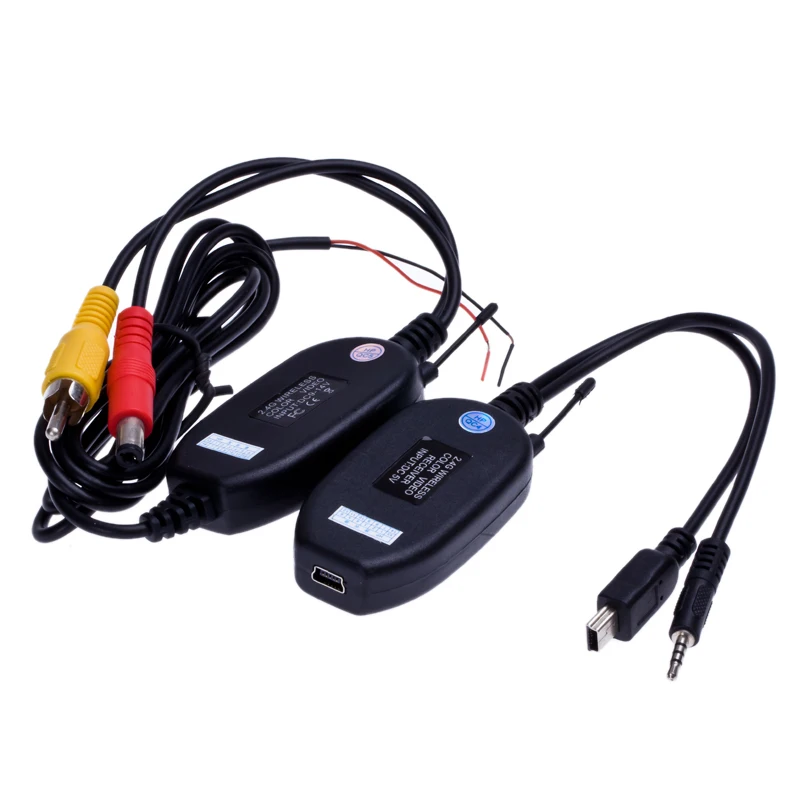 2.4Ghz Wireless RCA AV Video Transmitter Receiver for Rear View Camera Monitor Auto DVD MP5 Player
2.4Ghz Wireless RCA AV Video Transmitter Receiver for Rear View Camera Monitor Auto DVD MP5 Player