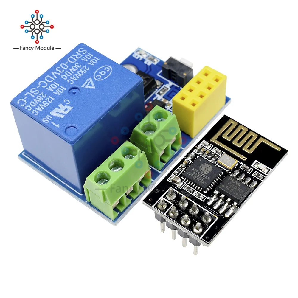 ESP8266 DC 5V WiFi relay module Things smart home remote control switch phone APP ESP-01S relay module
ESP8266 DC 5V WiFi relay module Things smart home remote control switch phone APP ESP-01S relay module