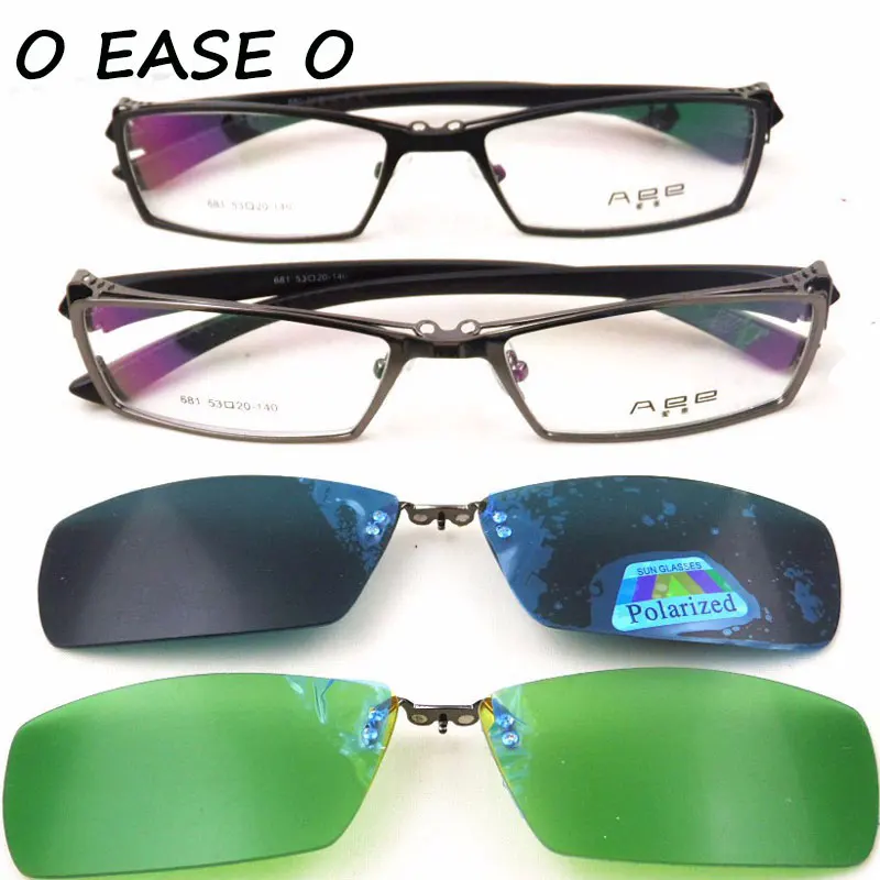 2016 Titanium Alloy Myopia Presbyopia Optical Frame With clip-on sets Polarized Day Night Vision 3 Usage clip on sunglasses 681
2016 Titanium Alloy Myopia Presbyopia Optical Frame With clip-on sets Polarized Day Night Vision 3 Usage clip on sunglasses 681