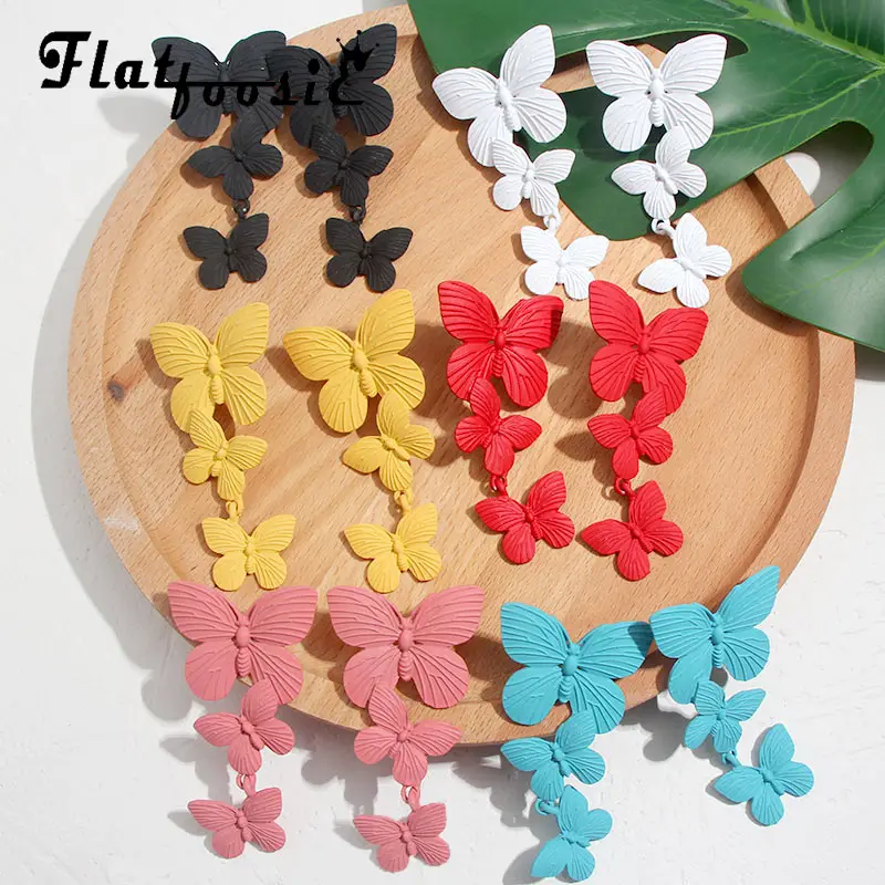 Flatfoosie Boho Jewelry Fashion Butterfly Drop Earrings For Women Hot Wedding Statement Korean MultiColor Dangle Earring Jewelry
Flatfoosie Boho Jewelry Fashion Butterfly Drop Earrings For Women Hot Wedding Statement Korean MultiColor Dangle Earring Jewelry