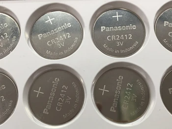 5pcs/lot Panasonic CR2412 CR 2412 3V Lithium Coin Battery watch Key Fobs Batteries For swatch watch For LEXUS Car Controller
5pcs/lot Panasonic CR2412 CR 2412 3V Lithium Coin Battery watch Key Fobs Batteries For swatch watch For LEXUS Car Controller