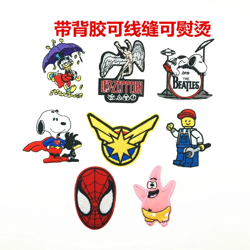 20pcs/lot Creative Cute DIY Cartoon Embroidery Patches for Clothing Biker Kids Clothes Decoration Applique Iron on Transfer
20pcs/lot Creative Cute DIY Cartoon Embroidery Patches for Clothing Biker Kids Clothes Decoration Applique Iron on Transfer