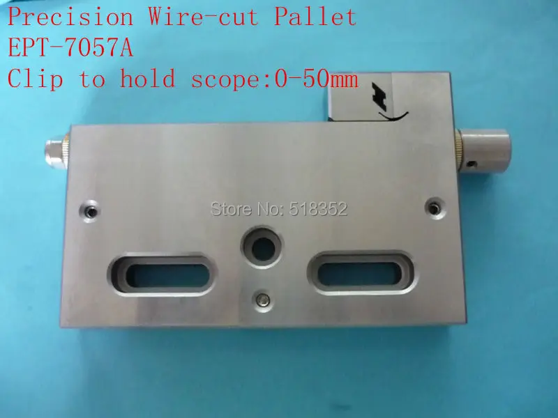 EPT-7057A Precision EDM Vises, Max openning:0-50mm , Stainless Steel Vice Jig Tools for EDM Wire Cutting Machine
EPT-7057A Precision EDM Vises, Max openning:0-50mm , Stainless Steel Vice Jig Tools for EDM Wire Cutting Machine