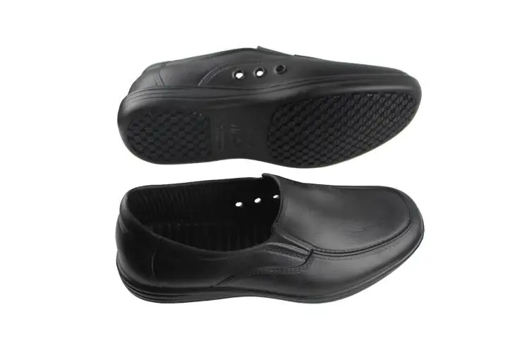 Professional Chef's Workwear Anti-slip Shoes Men Cook Shoes Safety Black Waiter Shoes Unisex Kitchen Canteen Waterproof Oilproof
Professional Chef's Workwear Anti-slip Shoes Men Cook Shoes Safety Black Waiter Shoes Unisex Kitchen Canteen Waterproof Oilproof