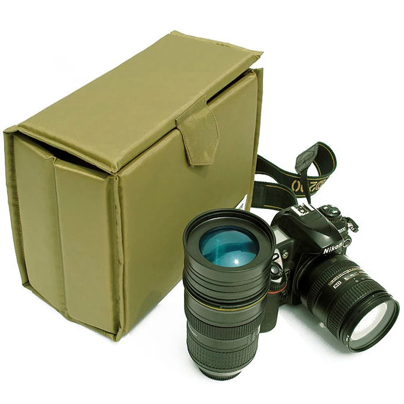 Roadfisher Small Waterproof Folding Camera Padded Bag Insert Partition Dividers Fit 1 DSLR + 2 Lens Canon Nikon Sony Pentax DSLR
Roadfisher Small Waterproof Folding Camera Padded Bag Insert Partition Dividers Fit 1 DSLR + 2 Lens Canon Nikon Sony Pentax DSLR