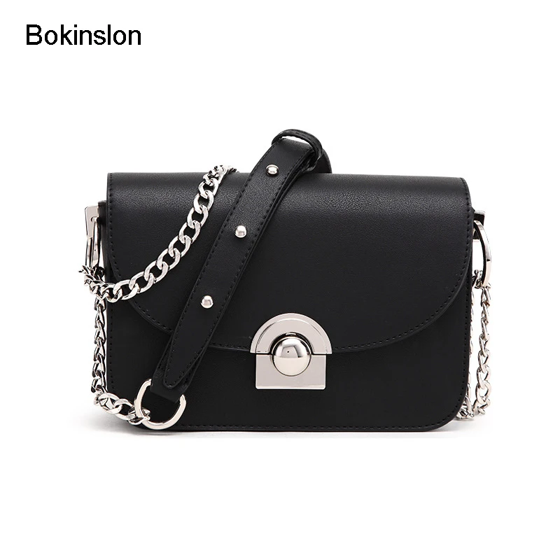 Bokinslon Women Small Square Bag PU Leather Solid Color Fashion Bags Woman Temperament Popular Female Handbags Bags
Bokinslon Women Small Square Bag PU Leather Solid Color Fashion Bags Woman Temperament Popular Female Handbags Bags