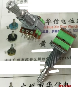 1pcs/lot Double with switch potentiometer A50K handle with thread length 30MM flowers
1pcs/lot Double with switch potentiometer A50K handle with thread length 30MM flowers