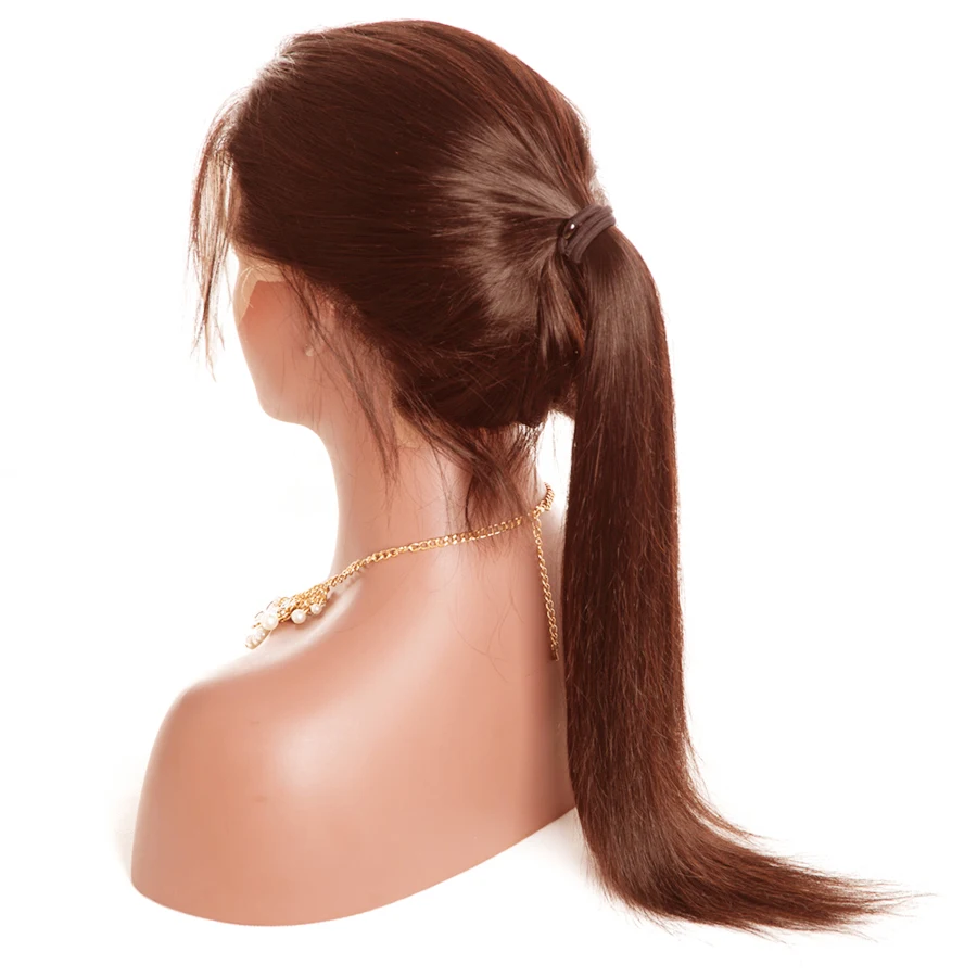360 Lace Frontal Wig #4 Light Brown Color 150 Density Malaysian Straight Lace Frontal Human Hair Wigs Alipop Non Remy Lace Wig
360 Lace Frontal Wig #4 Light Brown Color 150 Density Malaysian Straight Lace Frontal Human Hair Wigs Alipop Non Remy Lace Wig