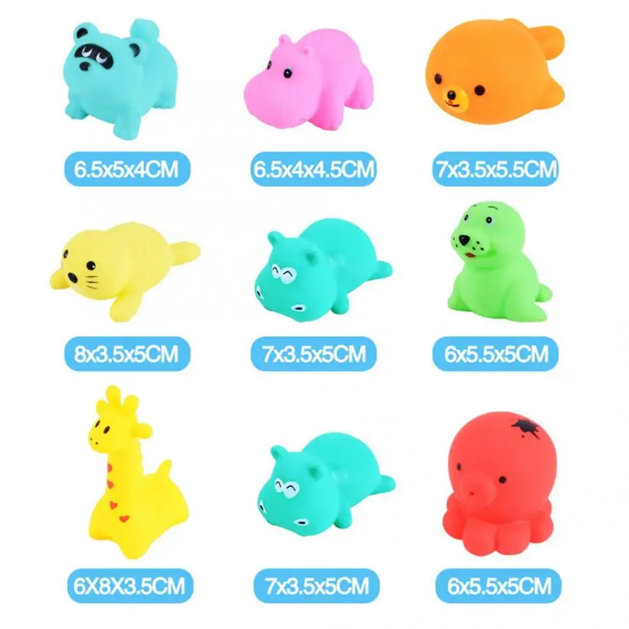 6pcs/set Funny Baby Bath Toy Cartoon Animals Bathing Squeezing Sound Play Water Toy for Children Kid's Gift Toy
6pcs/set Funny Baby Bath Toy Cartoon Animals Bathing Squeezing Sound Play Water Toy for Children Kid's Gift Toy