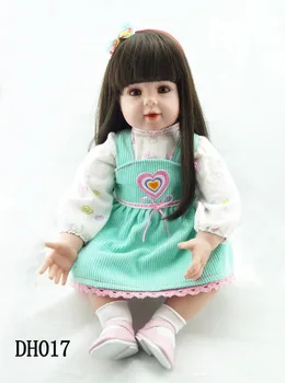 New arrival silicone vinyl reborn baby doll lifelike newborn toddler simulated doll princess brinquedos new year christmas gifts
New arrival silicone vinyl reborn baby doll lifelike newborn toddler simulated doll princess brinquedos new year christmas gifts