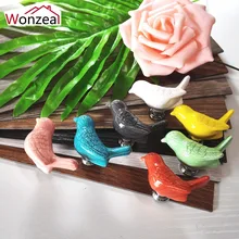1pcs Bird Handle Knob Single Hole Ceramic Knob Zinc Alloy Children Room Cupboard Cabinet Drawer Furniture Handle Knob With Screw
1pcs Bird Handle Knob Single Hole Ceramic Knob Zinc Alloy Children Room Cupboard Cabinet Drawer Furniture Handle Knob With Screw