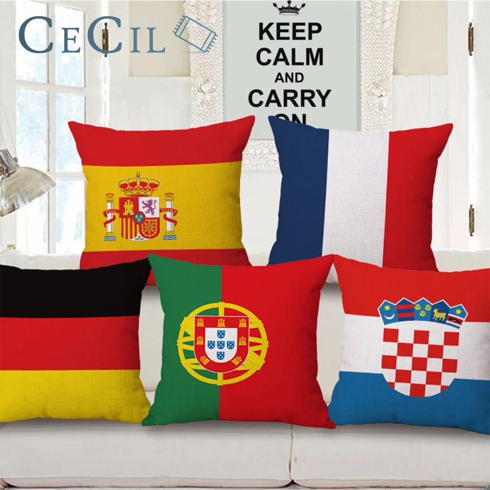 45cm*45cm 2018 Football World Cup Flag Emblem Design Linen Throw Pillow Covers Couch Cushion Home De Coussin Pillow Covers
45cm*45cm 2018 Football World Cup Flag Emblem Design Linen Throw Pillow Covers Couch Cushion Home De Coussin Pillow Covers