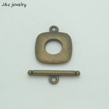 Wholesale 30 sets antique bronze tone alloy toggle clasp hook metal connectors diy jewelry findings & accessories A3628
Wholesale 30 sets antique bronze tone alloy toggle clasp hook metal connectors diy jewelry findings & accessories A3628