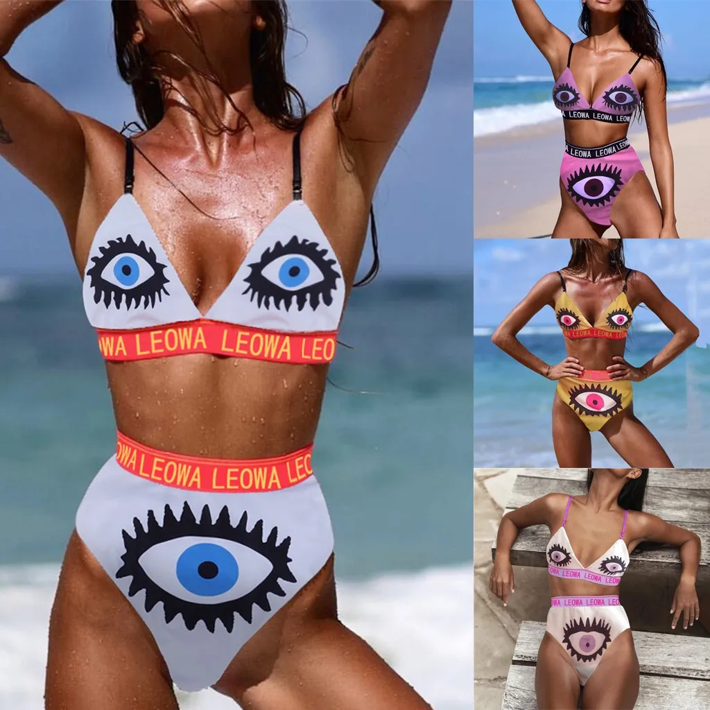 Bikinis 2019 mujer Women Plus Size Two Piece Swimsuit Bikini Set Letter Flame Print Sling Swimwear Cover up Dropping biquini
Bikinis 2019 mujer Women Plus Size Two Piece Swimsuit Bikini Set Letter Flame Print Sling Swimwear Cover up Dropping biquini