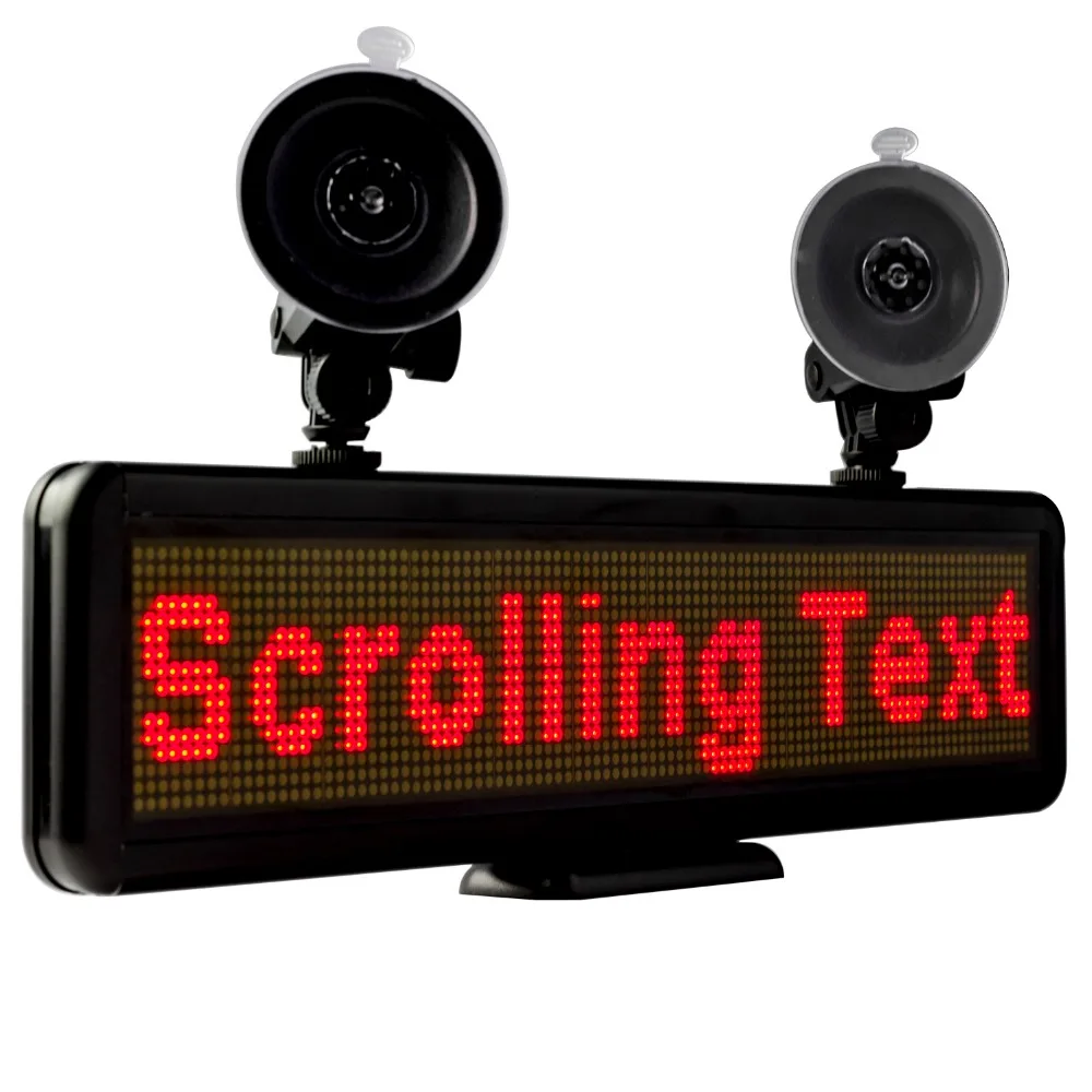 12v 16X64 Red LED Sar Sign Rear Window display USB input rechargeable programmable message advertising display for Lyft Uber
12v 16X64 Red LED Sar Sign Rear Window display USB input rechargeable programmable message advertising display for Lyft Uber
