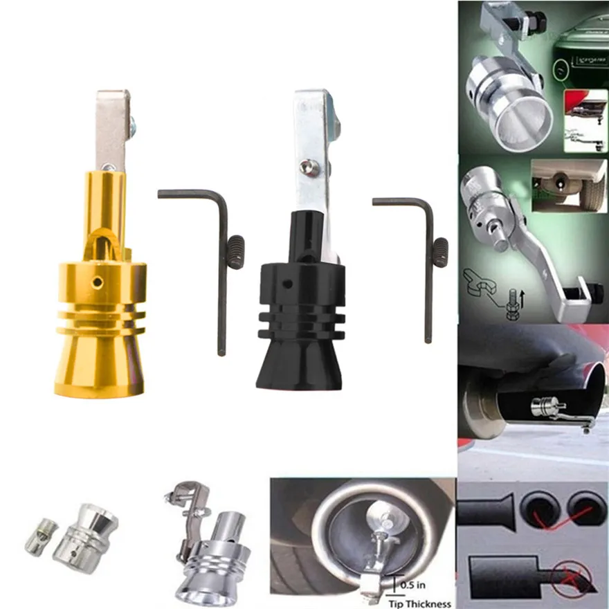 2PcsExhaust Pipe Oversized Roar Maker Car Auto Exhaust Pipe Loud Whistle Sound Maker Fashion Accessories High Quality Black Gold
2PcsExhaust Pipe Oversized Roar Maker Car Auto Exhaust Pipe Loud Whistle Sound Maker Fashion Accessories High Quality Black Gold