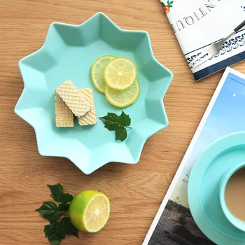 Colors Solid Creative ceramic dishes plates porcelain tableware Star-Shaped Plate Dish matt snack breakfast plate microwavable
Colors Solid Creative ceramic dishes plates porcelain tableware Star-Shaped Plate Dish matt snack breakfast plate microwavable