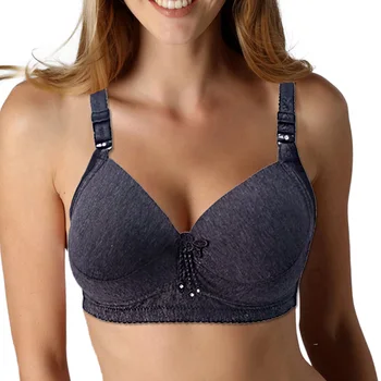 Womens Lingerie 2CM wide shoulder straps Wireless Light Padded Push Up Bra Plus Size Bh Underwear 36 38 40 42 44 46 A B C Cup
Womens Lingerie 2CM wide shoulder straps Wireless Light Padded Push Up Bra Plus Size Bh Underwear 36 38 40 42 44 46 A B C Cup