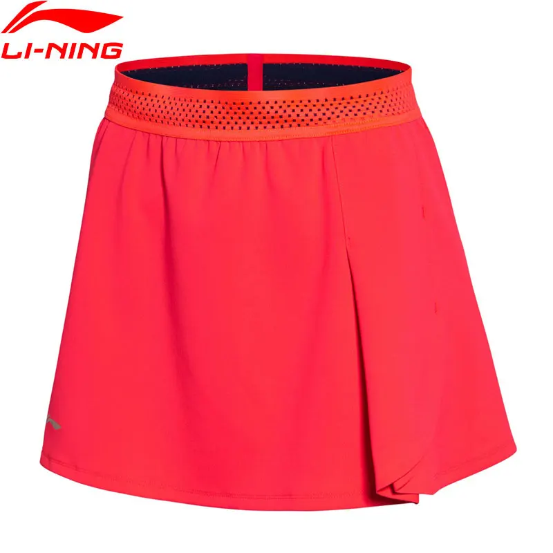 

Li-Ning Women Badminton Series Skirt Shorts Badminton National Team Competition Suits LiNing Sports Shorts ASKN016 CAMJ18