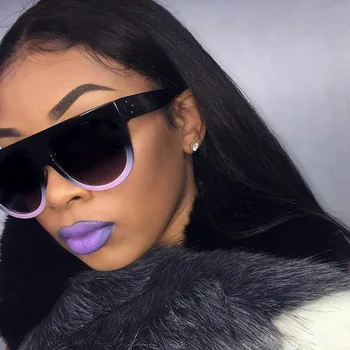 Fashion Flat Top Women Candy Colors Sunglasses Classic Designer Retro Sun Glasses Female Men Integrated Lens Brand Shades UV400
Fashion Flat Top Women Candy Colors Sunglasses Classic Designer Retro Sun Glasses Female Men Integrated Lens Brand Shades UV400
