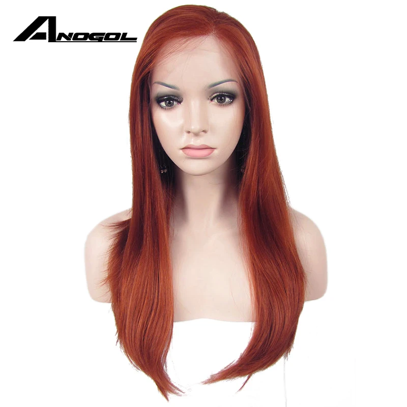 Anogol High Temperature Fiber Perruque Peruca Cooper Red Wigs Long Natural Wave Synthetic Lace Front Wig For Women Cosplay
Anogol High Temperature Fiber Perruque Peruca Cooper Red Wigs Long Natural Wave Synthetic Lace Front Wig For Women Cosplay