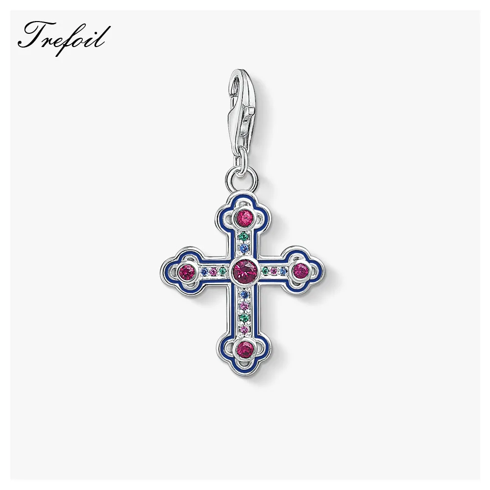 Vintage Cross Charms Pendant,2019 Thomas Style Jewelry 925 Sterling Silver TS Trendy Gift For Women Men Fit Bracelet Necklace
Vintage Cross Charms Pendant,2019 Thomas Style Jewelry 925 Sterling Silver TS Trendy Gift For Women Men Fit Bracelet Necklace