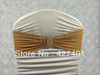 Hot Sale Kahki Spandex Bands / Lycra Band /Chair Covers Sash With Crystal Round Buckle For Wedding & Banquet
Hot Sale Kahki Spandex Bands / Lycra Band /Chair Covers Sash With Crystal Round Buckle For Wedding & Banquet