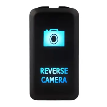 ABS 12-24V Car Reverse Camera Push Button Switch with Blue LED Background Indicator Light for Toyota Auto Car Accessories
ABS 12-24V Car Reverse Camera Push Button Switch with Blue LED Background Indicator Light for Toyota Auto Car Accessories