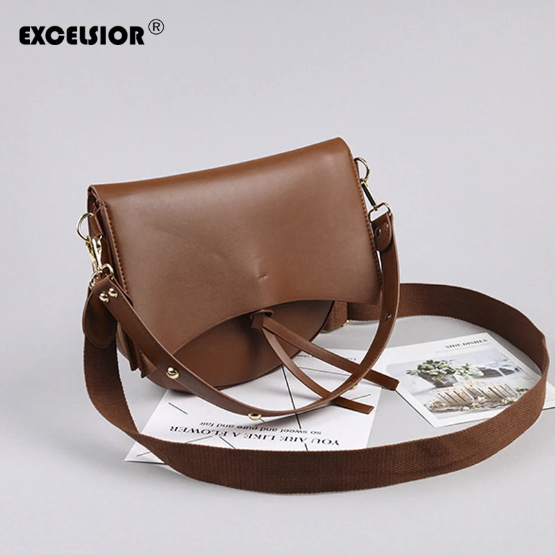 EXCELSIOR Quality PU Women's Bags Crossbody Bags Stylish Composite Shoulder Bag Summer Spring Fashion Casual Saddle Two Straps
EXCELSIOR Quality PU Women's Bags Crossbody Bags Stylish Composite Shoulder Bag Summer Spring Fashion Casual Saddle Two Straps
