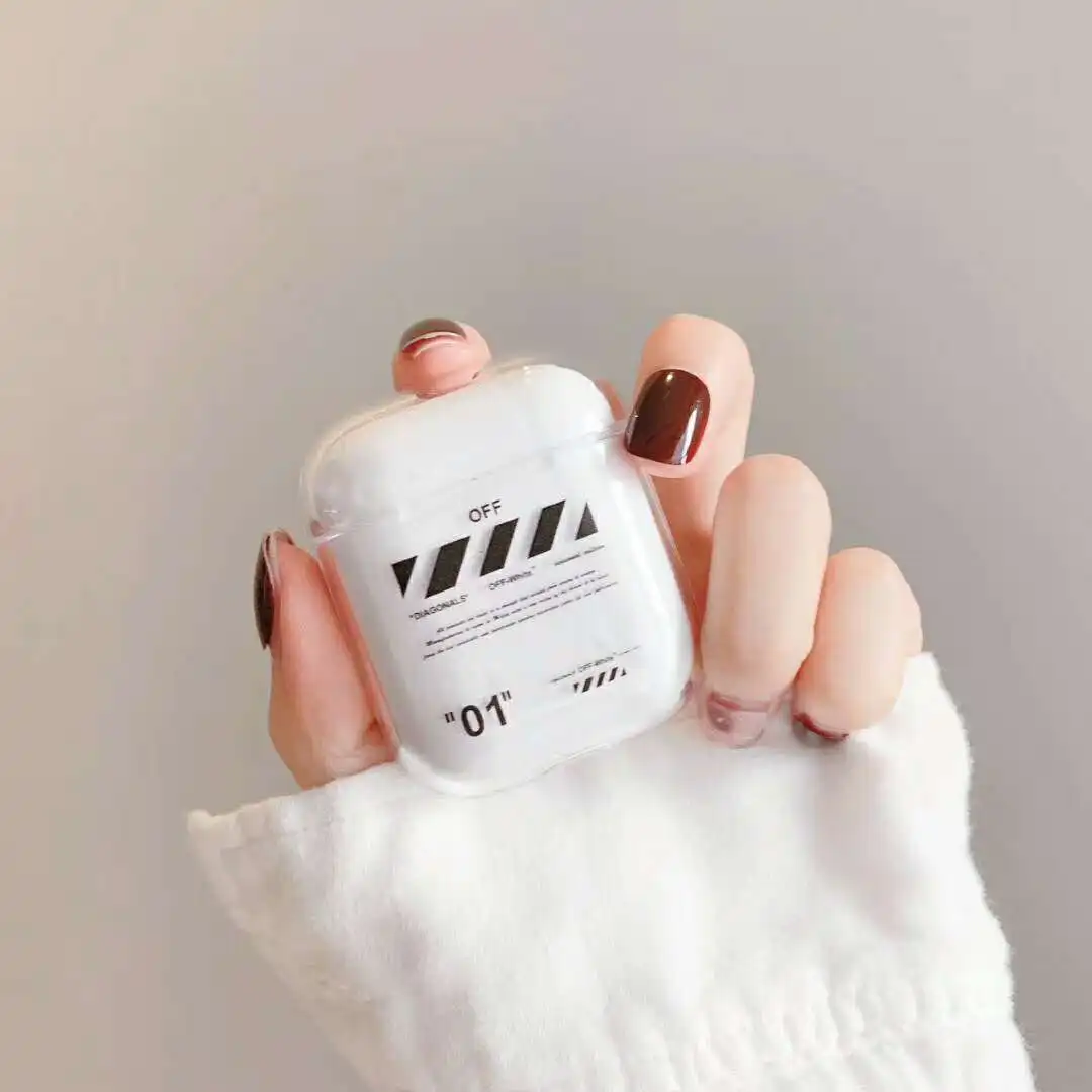 Trend Brand Bluetooth Wireless Earphone Cover Case For AirPods off Accessories Charging PC Protective Bag Coque 
Trend Brand Bluetooth Wireless Earphone Cover Case For AirPods off Accessories Charging PC Protective Bag Coque