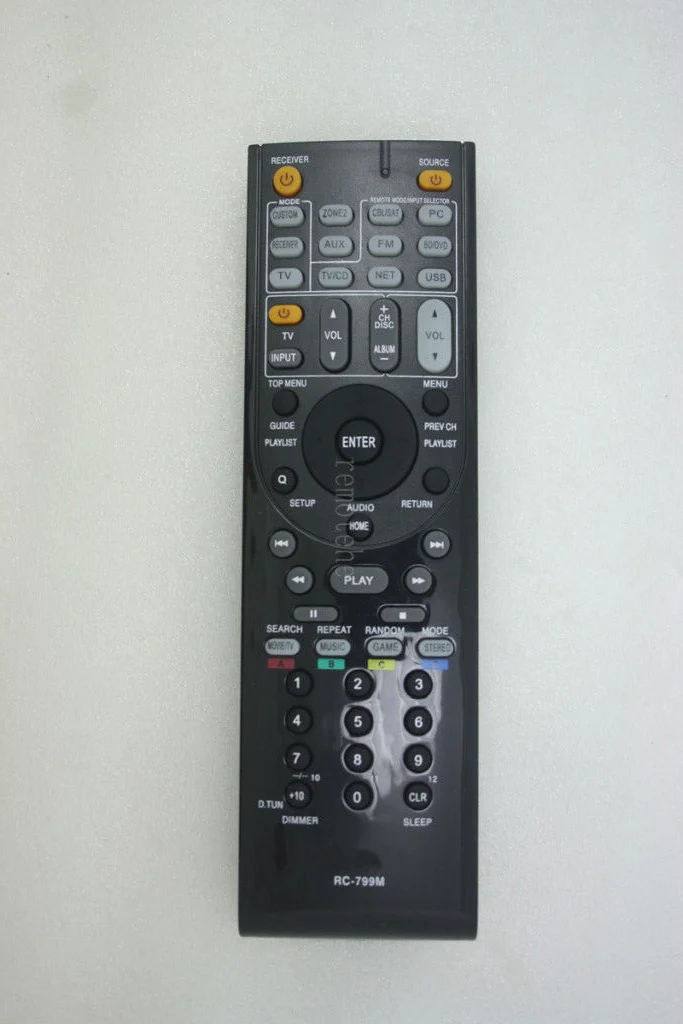 General Remote Control For ONKYO RC-837M HT-S7700 TX-NR809 TX-NR5009 RC-834M AV Receiver
General Remote Control For ONKYO RC-837M HT-S7700 TX-NR809 TX-NR5009 RC-834M AV Receiver