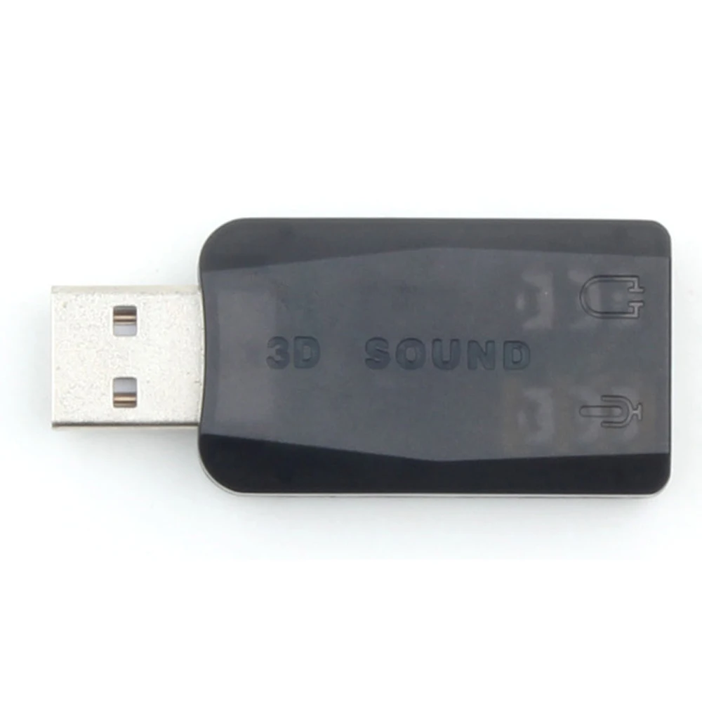New USB Digital 2.0 to 3D Audio USB Sound Adapter Card Virtual Speaker 5.1 channel 3D Audio Sound Card Adapter
New USB Digital 2.0 to 3D Audio USB Sound Adapter Card Virtual Speaker 5.1 channel 3D Audio Sound Card Adapter