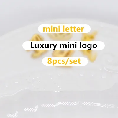 8pcs/lot 5mm-8mm mini Luxury logo brand mini letter for doll shoes bag belt for BJD blyth Doll accessories miniature for barbie
8pcs/lot 5mm-8mm mini Luxury logo brand mini letter for doll shoes bag belt for BJD blyth Doll accessories miniature for barbie