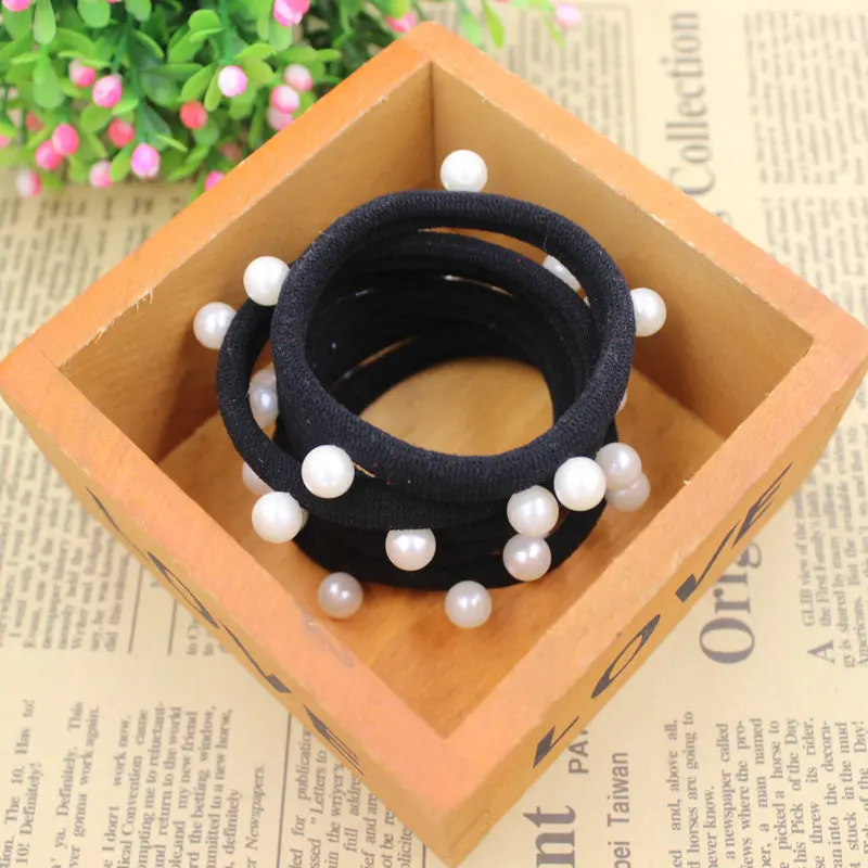 10pcs-lot-2016-Super-Good-Candy-Colours-Pearls-5CM-Hair-Holders-Rubberbands-Elastics-Girl-s-New (3)