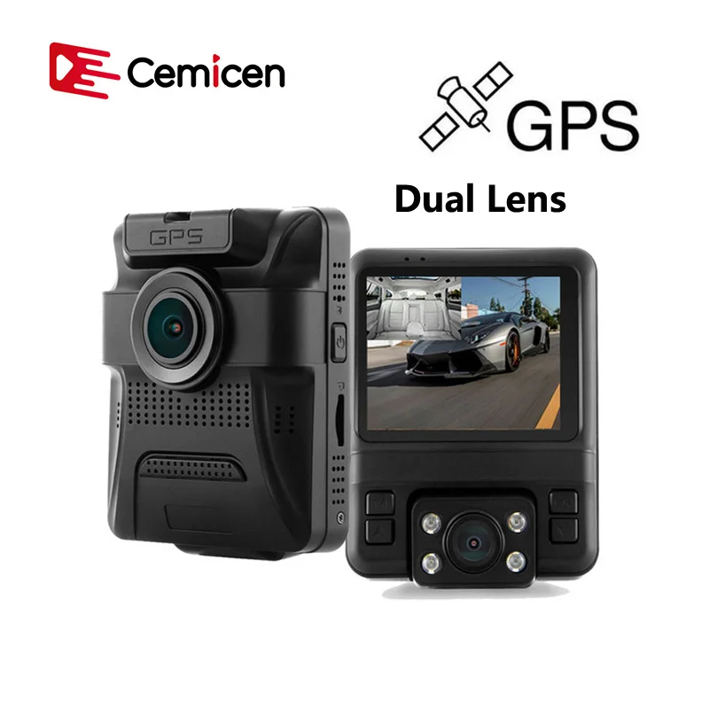 Cemicen 2.4 Inch FHD 1080P Novatek 96655 Car DVR Dash Camera GPS Navigation Sony IMX323 Car Camera Dual Lens Dash Cam G-sensor
Cemicen 2.4 Inch FHD 1080P Novatek 96655 Car DVR Dash Camera GPS Navigation Sony IMX323 Car Camera Dual Lens Dash Cam G-sensor